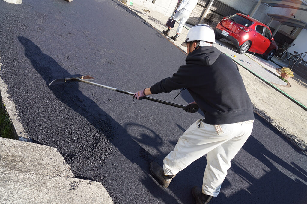 アスファルト舗装工事業務
